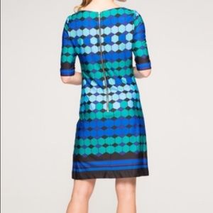 Eliza J Dresses - Eliza J. Missy Geometric Blue Green Shift Dress Eliza J Dresses - Eliza J. Missy Geometric Blue Green Shift Dress